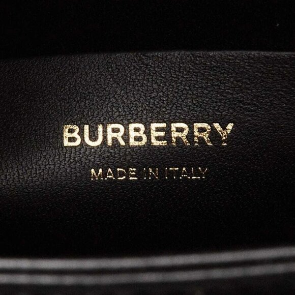 Burberry Black Calfskin Leather Small Elizabeth Crossbody Bag - Picture 9 of 10